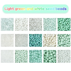 Набор для самостоятельного изготовления браслетов из стеклянных бусин&nbsp;DIY-FS0007-64