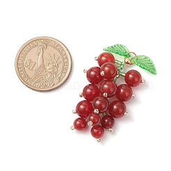 3 шт. 3 стиля подвески из натурального аметиста PALLOY-MZ00872