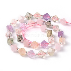 Бусы из натурального аметиста G-J390-A04