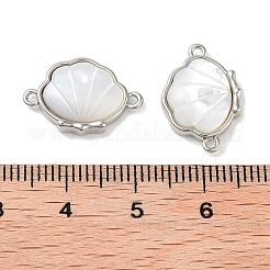 Латунные звенья из ракушки&nbsp;KK-B102-22P