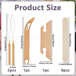 Наборы инструментов для вязания по дереву своими руками&nbsp;DIY-WH0899-18