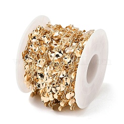 Латунные плоские круглые цепи ручной работы CHC-Z001-03KCG