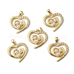 Подвески из искусственного жемчуга&nbsp;KK-P235-03G