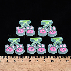 Прозрачные акриловые бусины&nbsp;MACR-S374-04B-05