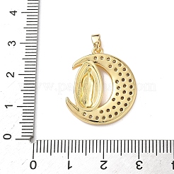 Латунные микро проложить кубического циркония подвески&nbsp;KK-P334-21G