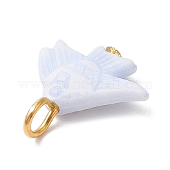 Подвески в форме рыбок из акрила в стиле ремесла&nbsp;PALLOY-JF03923-02