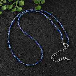 Природные лазурит бисером ожерелья&nbsp;NJEW-JN02492-01