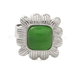 Регулируемые кольца из нержавеющей стали 304 для женщин&nbsp;RJEW-Z056-01P