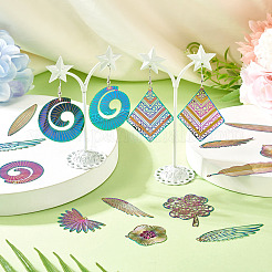 18 шт. 9 стиля подвески из нержавеющей стали 201&nbsp;STAS-TA0002-89