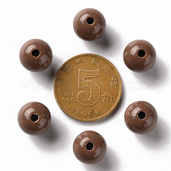 Непрозрачные акриловые бусины&nbsp;LS-X-MACR-S370-C10mm-A17