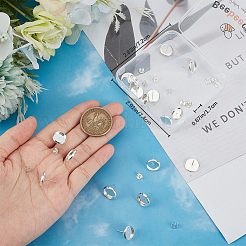 20 шт. Латунные серьги-гвоздики KK-BBC0010-56C