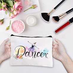 Maßgeschneiderte bedruckte Canvas-Aufbewahrungstaschen aus Polycotton&nbsp;ABAG-WH0029-147