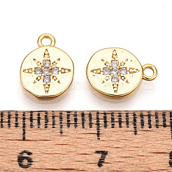 Латунные микро проложить кубического циркония подвески&nbsp;KK-N261-77G