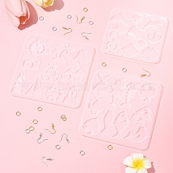 Наборы для изготовления сережек с подвесками своими руками DIY-FS0008-26