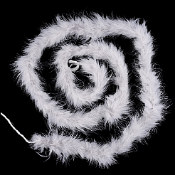 Аксессуары для украшений из перьев индейки&nbsp;AJEW-WH20018-91A