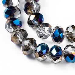 Гальванизируйте прозрачное стекло бисер нитей&nbsp;EGLA-A034-T6mm-Z01