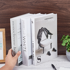 3 livre de simulation de modèle en papier de 3 styles&nbsp;AJEW-UN0003-14