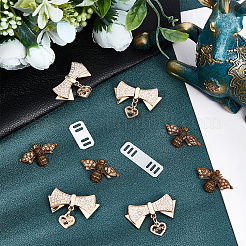 Застежки для обуви из сплава PALLOY-WR0001-01