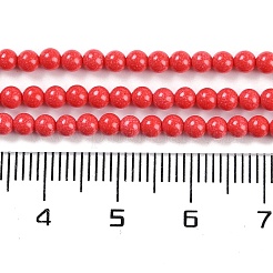 Синтетических нитей бирюзовые бусы&nbsp;G-U004-02H