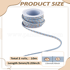 Шнур из искусственной замши 10м&nbsp;LW-LP0001-09