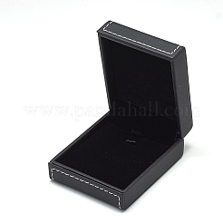 Kunststoff-Kunstleder Anhänger Halsketten Boxen&nbsp;LS-OBOX-Q014-27