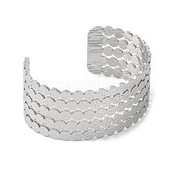 Браслеты из нержавеющей стали 304 для женщин&nbsp;BJEW-B104-06P