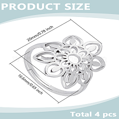 4 шт.&nbsp;RJEW-LP0001-13
