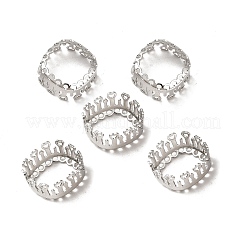 Support à cabochon en laiton&nbsp;KK-G443-04B-P