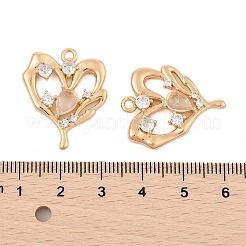 Латунные микро проложить кубического циркония подвески&nbsp;KK-L223-019G