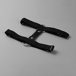 Искусственная кожа с подвязкой из сплава AJEW-WH0513-67A