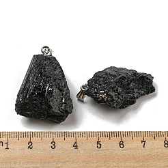 Ciondoli di tormalina neri naturali&nbsp;LS-G-F739-01P