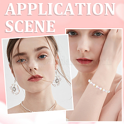 80шт 2 цвета латунные бусины&nbsp;KK-BBC0013-05