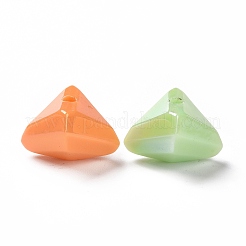 Непрозрачные акриловые бусины из искусственной ракушки OACR-P011-05G