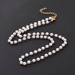 Ожерелья из нержавеющей стали 304 с вакуумным покрытием pvd NJEW-E064-08G