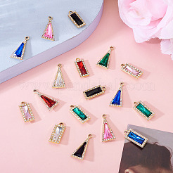 120 шт. подвески из цинкового сплава 12 цветов ALRI-TA0001-35