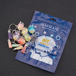 Наборы для самостоятельного изготовления брелока-подвески в виде фруктового сока DIY-SC0018-66