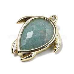 Природные подвески амазонит&nbsp;G-U019-02G-04