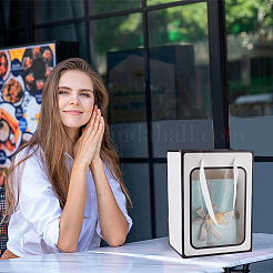 Бумажные пакеты для хранения подарков с ручкой CARB-WH0017-10B-03