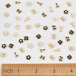 45 pz cabochon in lega smaltata&nbsp;MRMJ-OC0002-27G