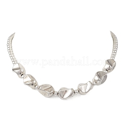 Пластиковые самородки ccb и круглые бусины для женщин&nbsp;NJEW-JN05754