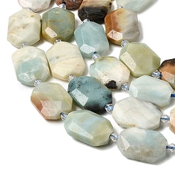 Природных амазонит бисер нитей&nbsp;G-J373-24G