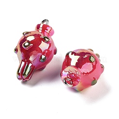 Pendentifs en résine de couleur ab&nbsp;LS-RESI-C051-02I-P