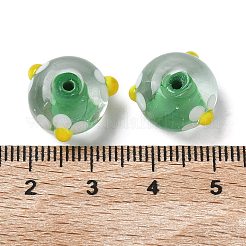 Handgefertigte Bunte Malerei Emaille Perlen&nbsp;LAMP-Z020-04A