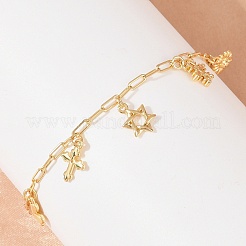 Bracciali in ottone&nbsp;BJEW-F545-01D-G