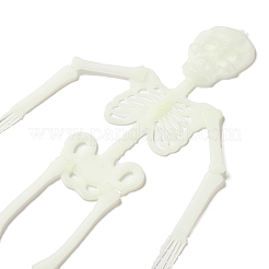 蓄光プラスチックスケルトンモデル  暗闇で光る  ハロウィーンのいたずら小道具の装飾用  スケルトン  350mm&nbsp;LUMI-PW0006-47A