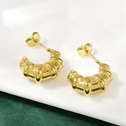 Серьги-гвоздики из нержавеющей стали 304 EJEW-S272-02G