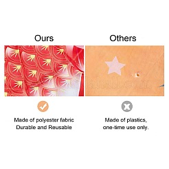 Японский карп ветроуказатель серпантин рыба флаг HJEW-WH0008-33