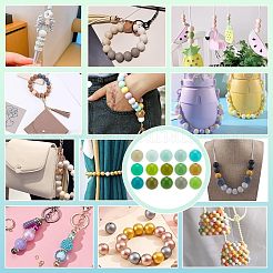 Фокальные бусины из пищевого силикона&nbsp;SIL-PH0001-29D