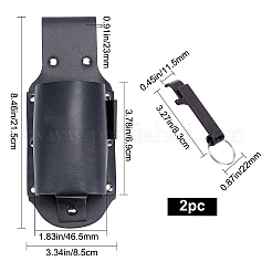 1 шт. чехол для бутылки вина из искусственной кожи&nbsp;AJEW-GF0003-88A