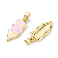 Laiton avec pendentifs en émail&nbsp;KK-CBAD872-14G